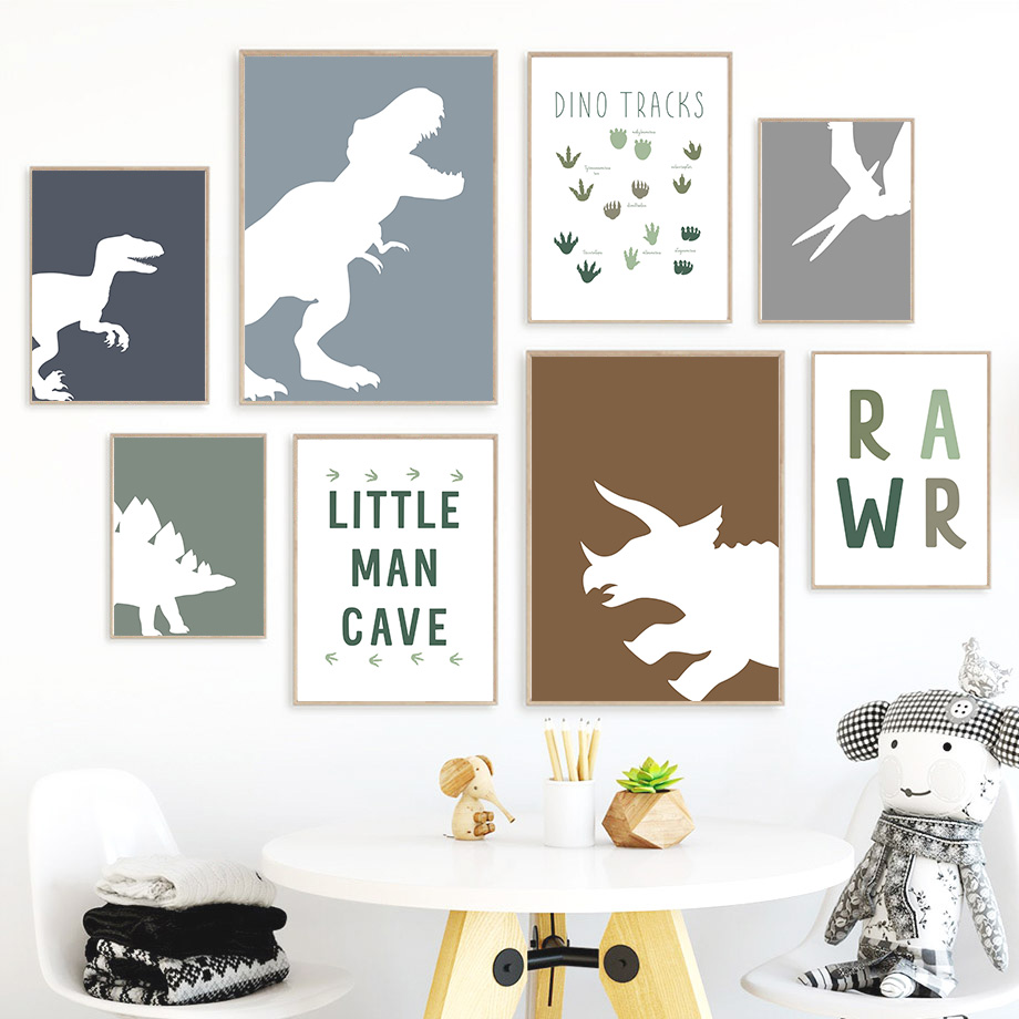Baby Nursery Posters - لوحة فنية ثنائية الأبعاد على القماش: