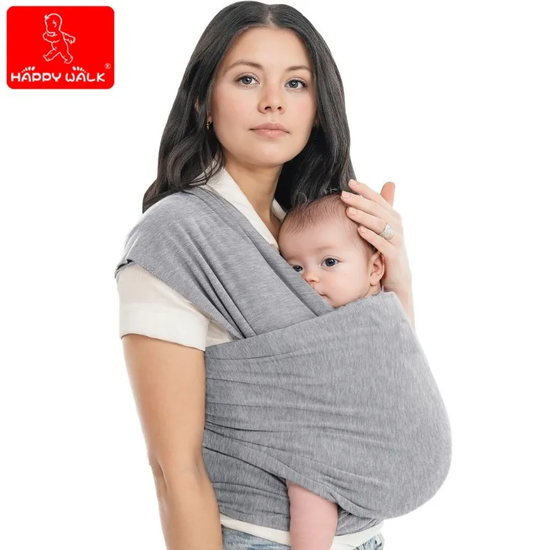Baby Wrap Stretchy - طفل الرافعة 0-36 شهرا بلون بسط