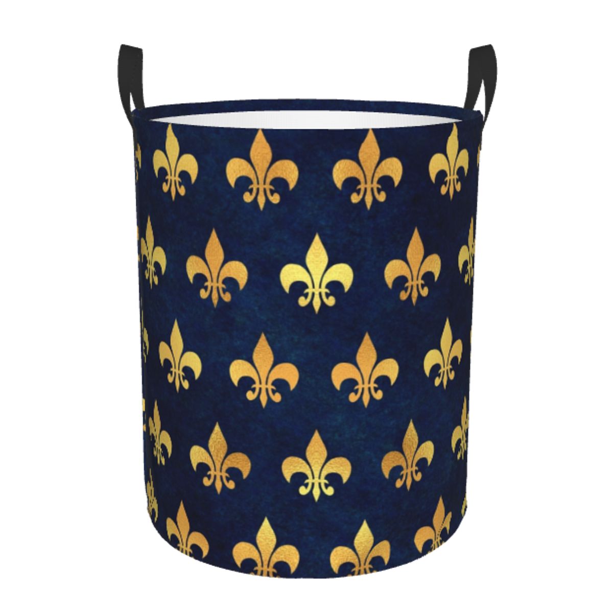 Baby Nursery Hamper - سلة غسيل من Royal Gold Blue