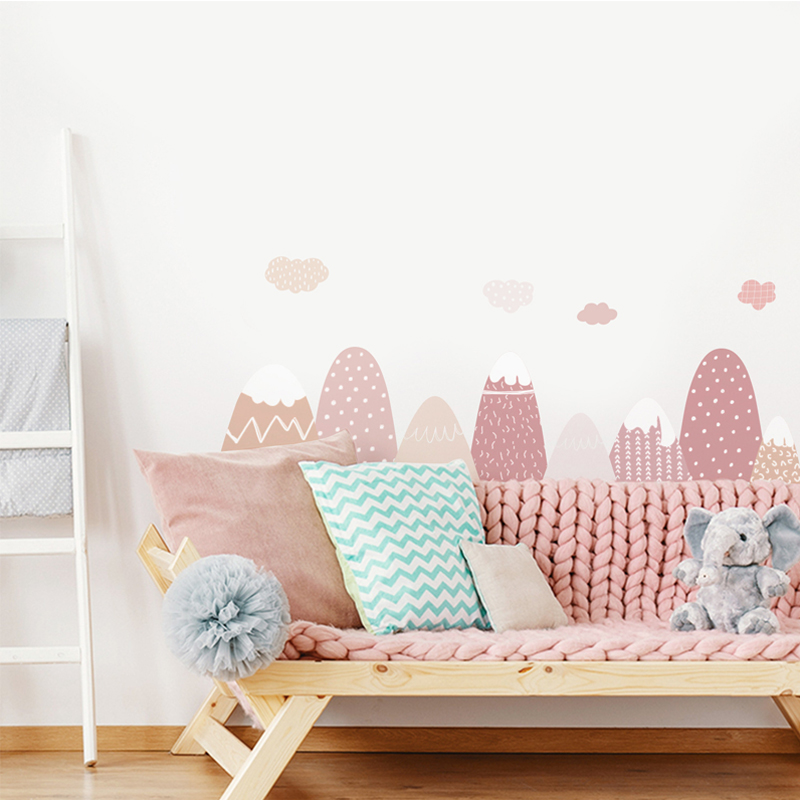 الشمال ديكور المنزل الدافئة با - مراجعة Baby Nursery Murals وسعره