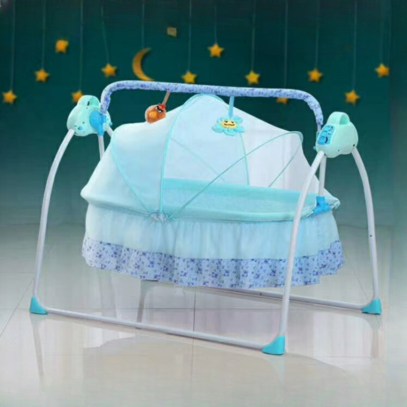 سرير مهد للطفل كهربائي ذكي ، ك - مراجعة Baby Nursery Hamper وسعره