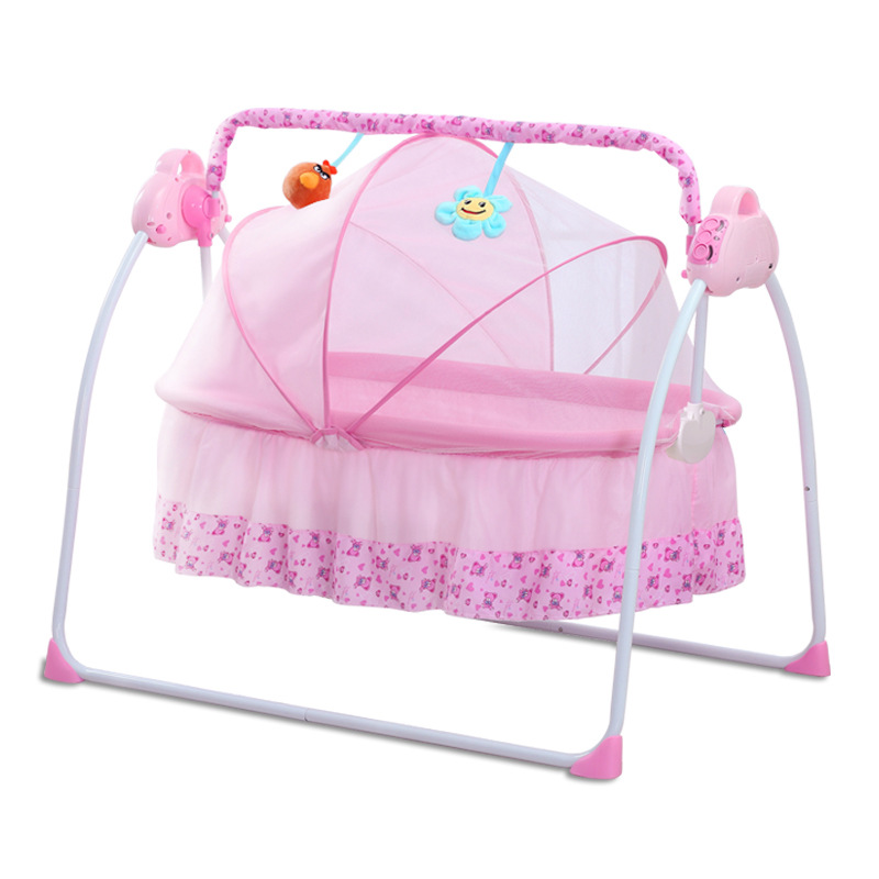 سرير مهد للطفل كهربائي ذكي ، ك - مراجعة Baby Nursery Hamper وسعره