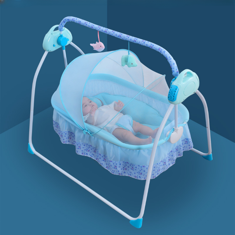 سرير مهد للطفل كهربائي ذكي ، ك - مراجعة Baby Nursery Hamper وسعره