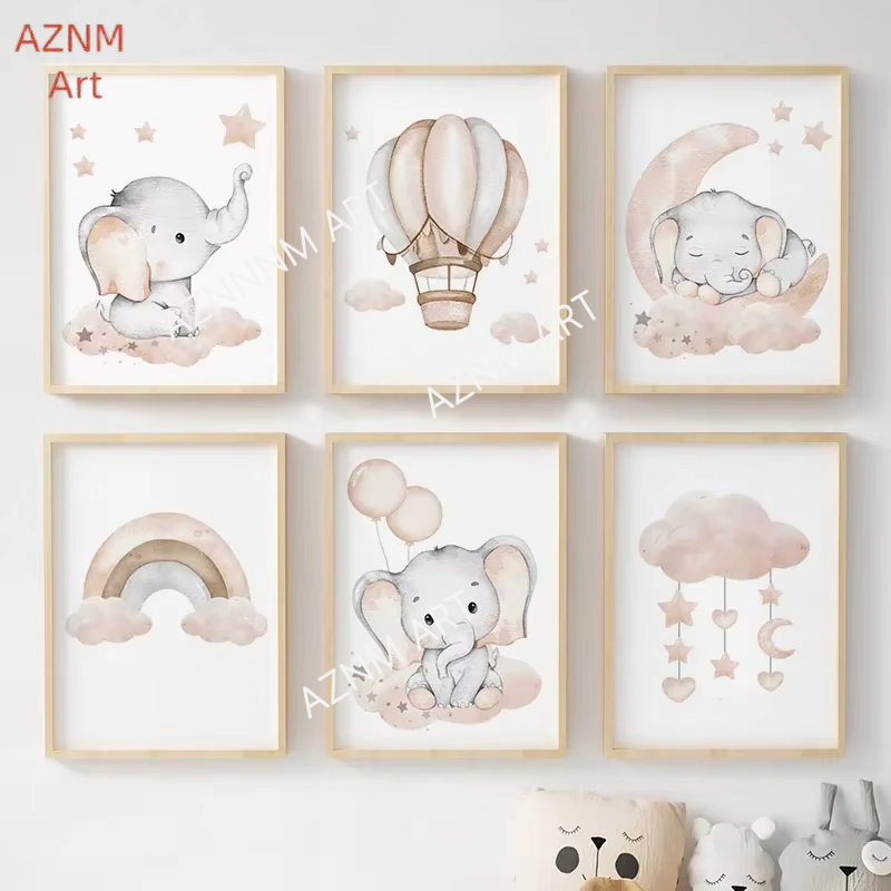 ملصقات جدارية للأطفال بتصميم ا - مراجعة Baby Nursery Posters وسعره