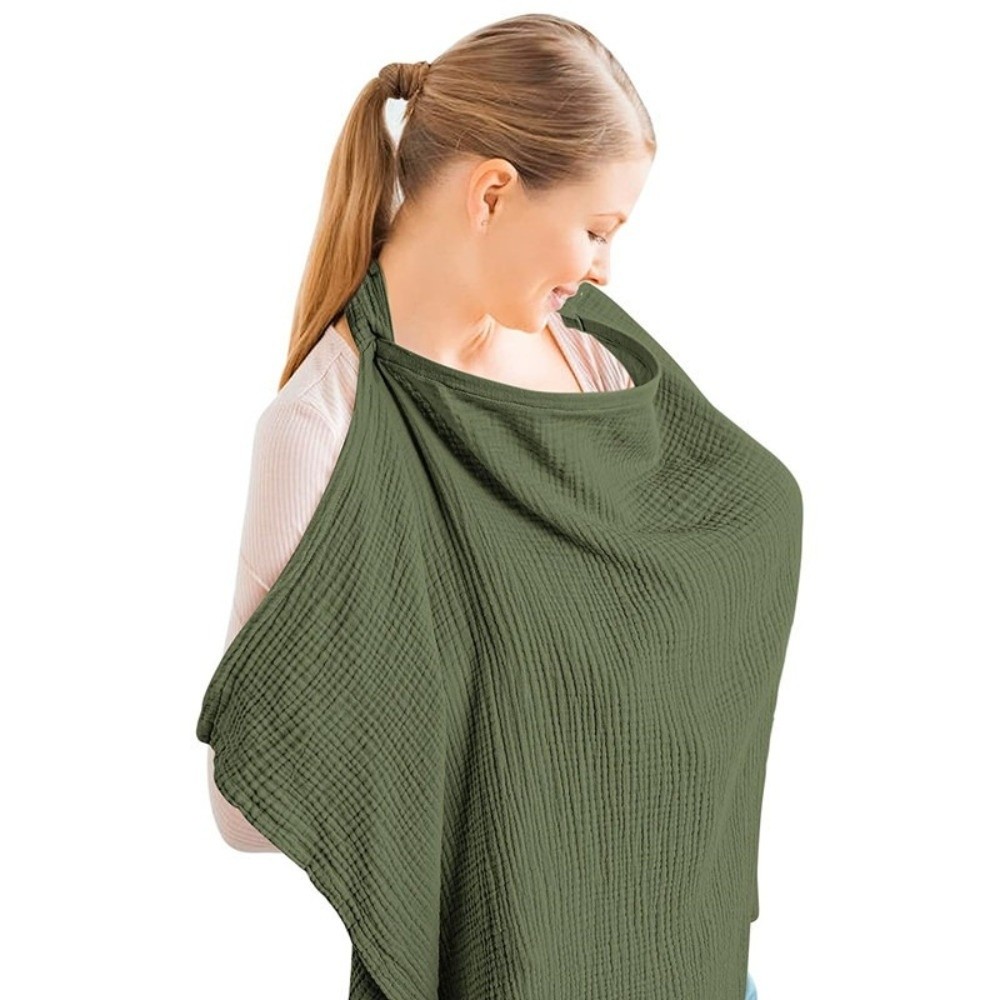 غطاء رضاعة قطني خفيف الوزن من  - مراجعة Nursing Cover Breastfeeding وسعره