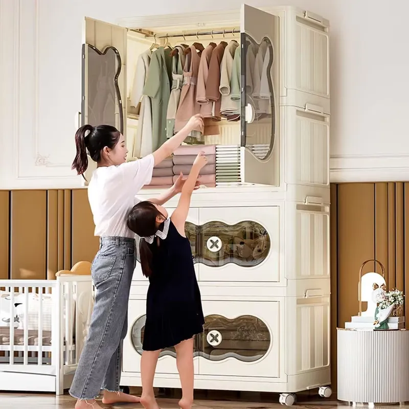 خزانة ملابس أطفال قابلة للطي و - مراجعة Baby Nursery Storage وسعره