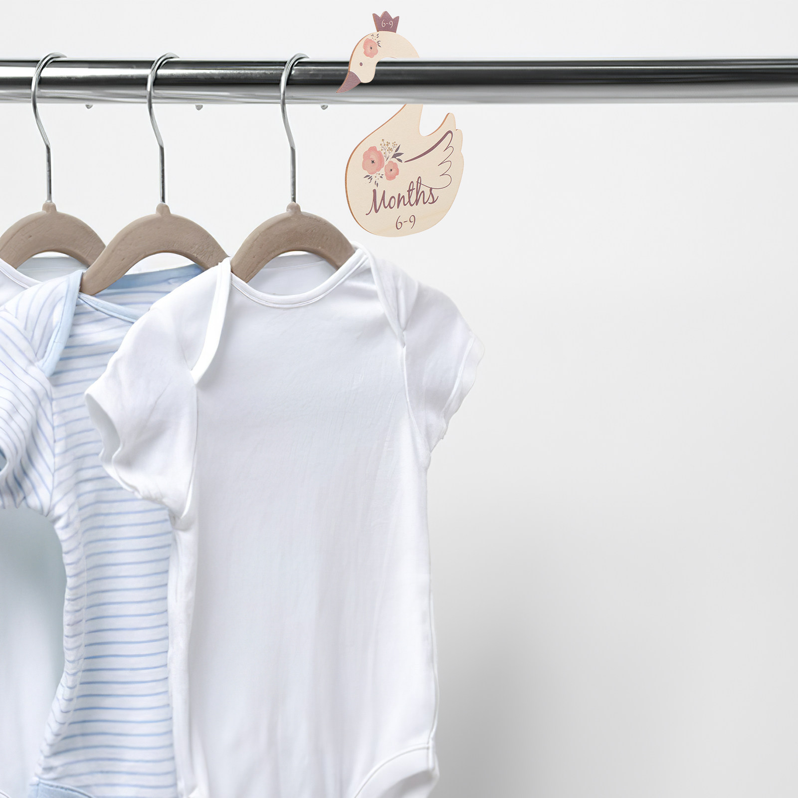 7 قطع من فواصل الخزانة الخشبية - مراجعة Closet Organizer Baby وسعره