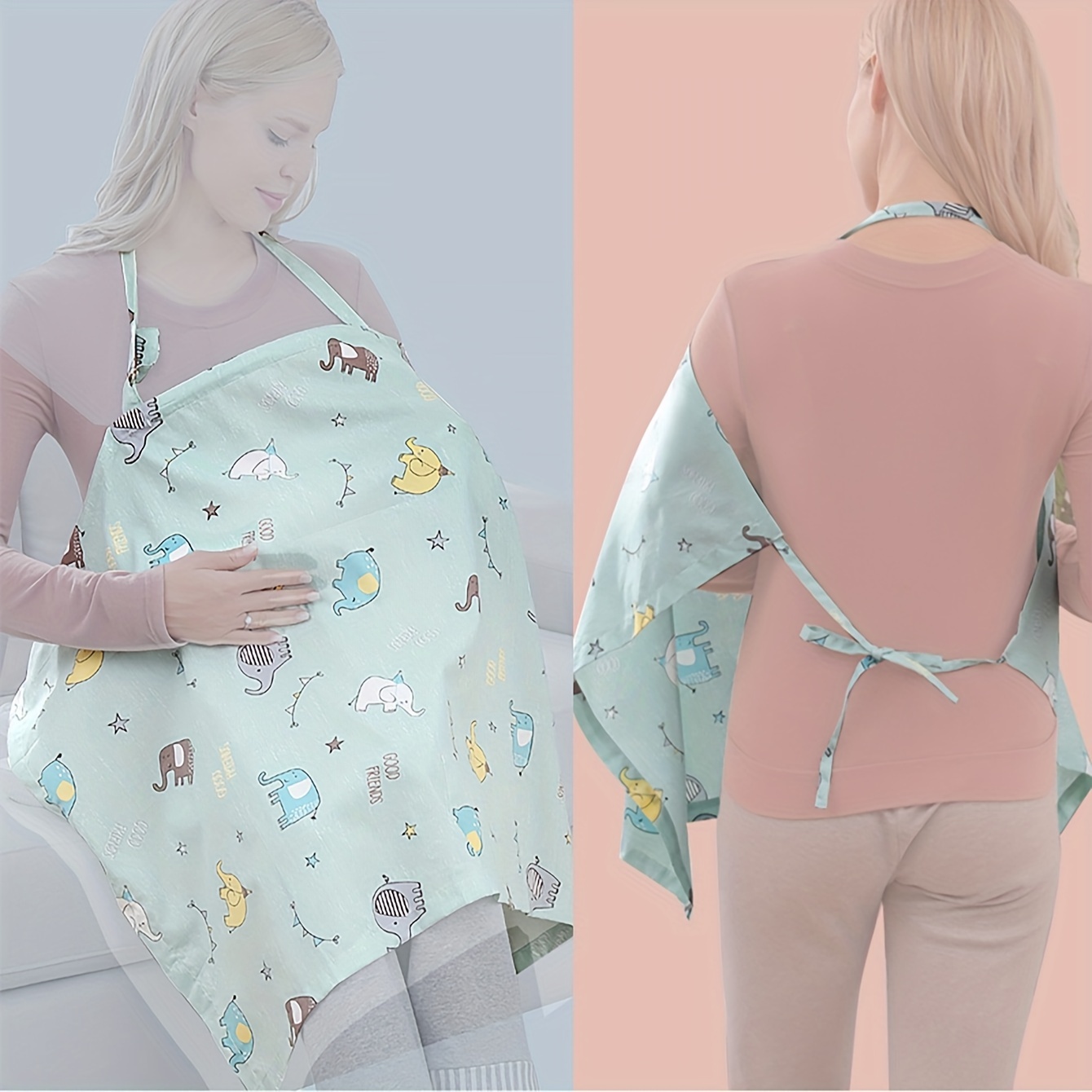 وشاح غطاء للرضاعة الأمومة، عرب - مراجعة Nursing Cover Breastfeeding وسعره