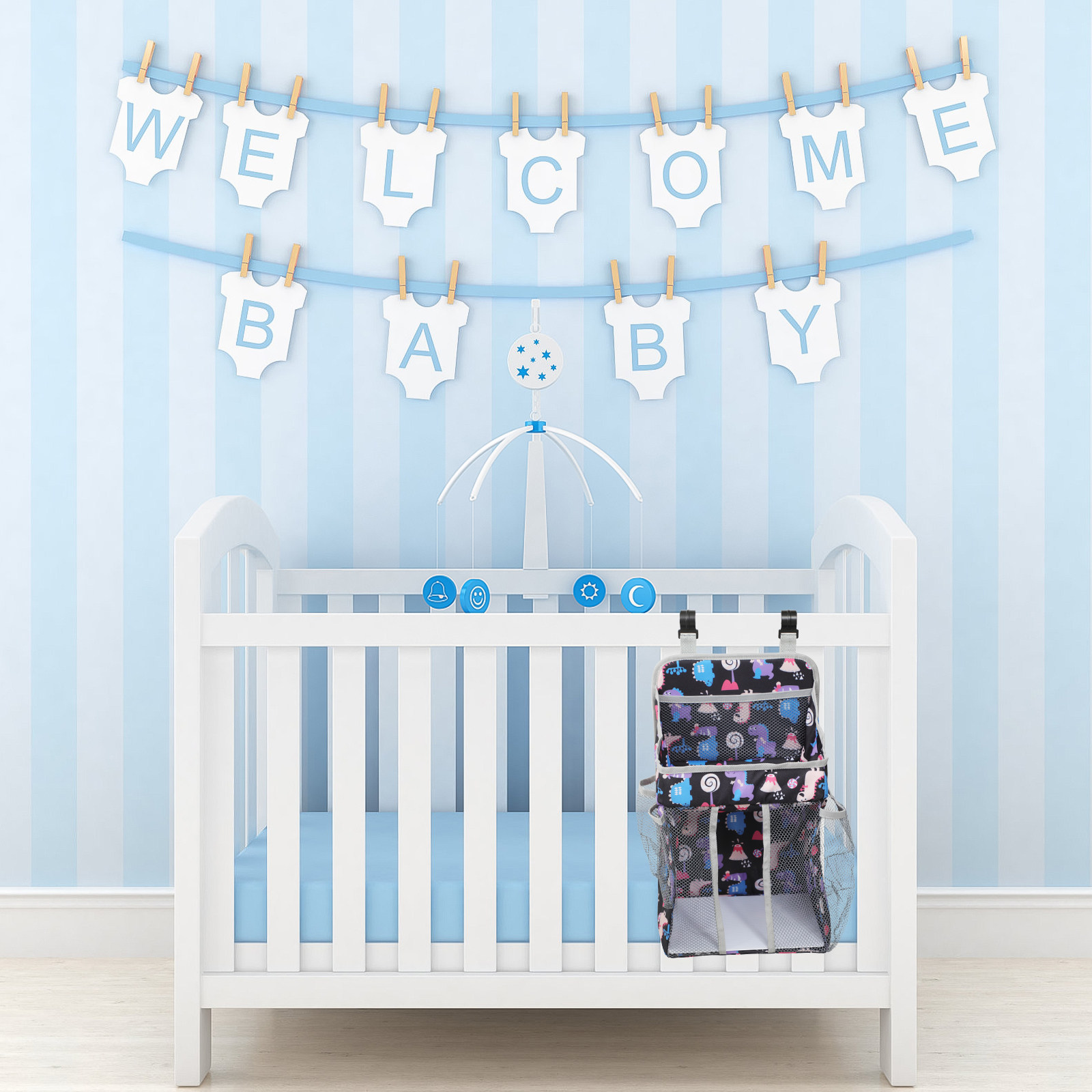 حقائب حفاضات، منظم تخزين لغرفة - مراجعة Baby Nursery Storage وسعره
