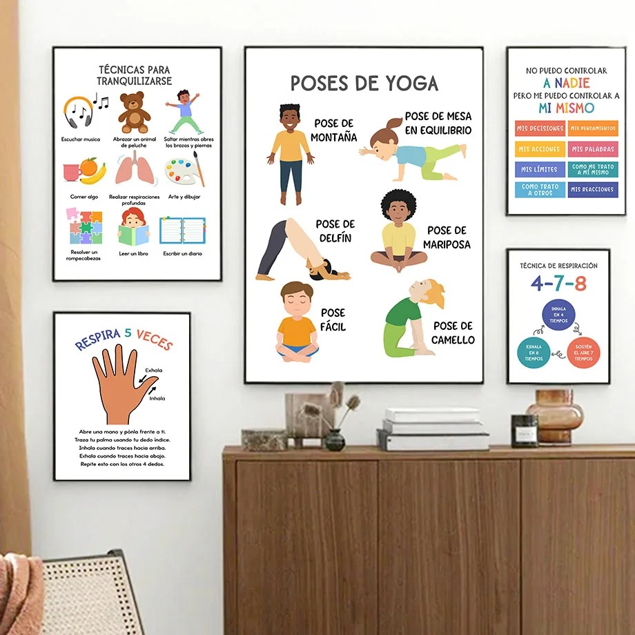 ملصق تعليمي للأطفال باللغة الإ - مراجعة Baby Nursery In Spanish وسعره