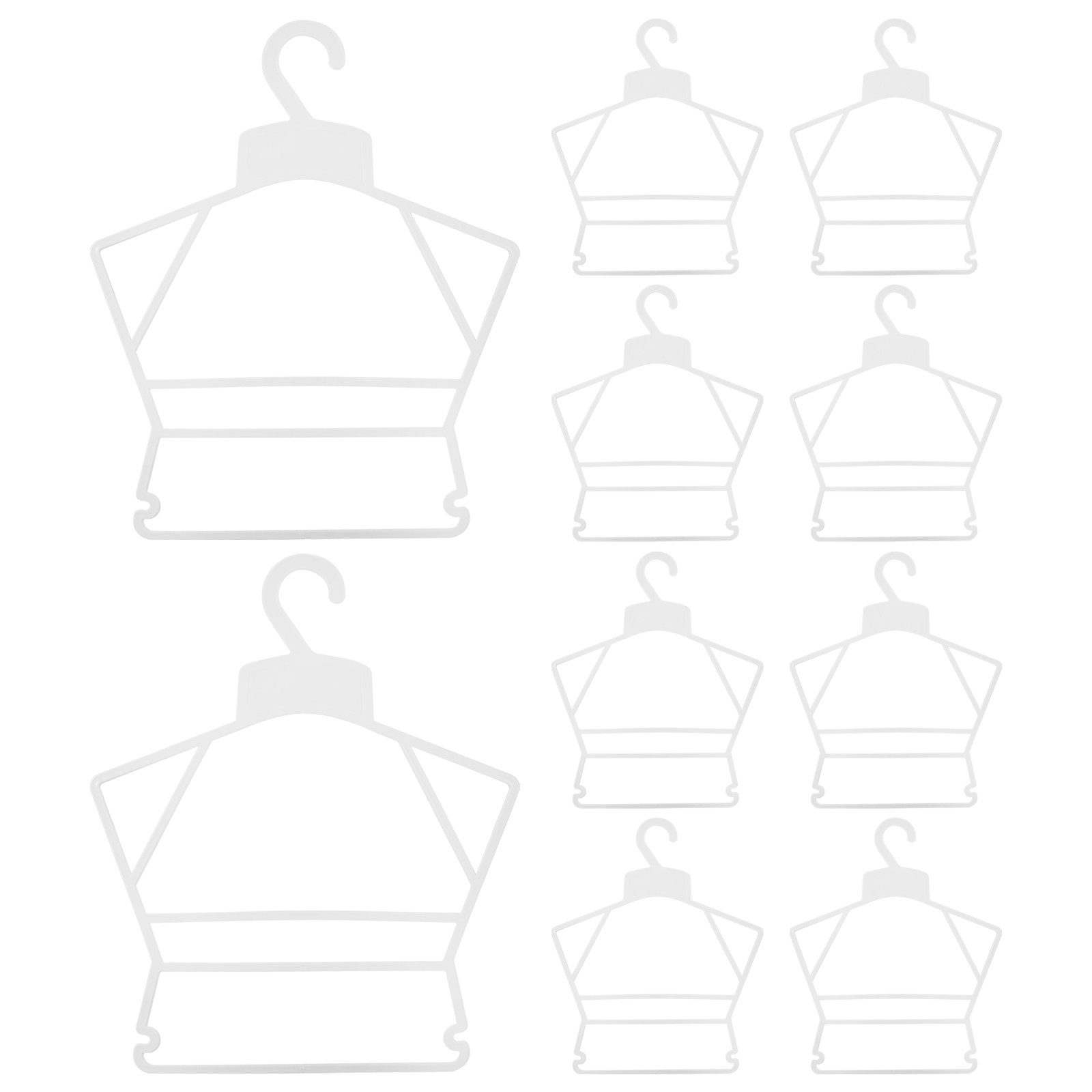 شماعات ملابس بلاستيكية متينة ل - مراجعة Closet Organizer Baby وسعره