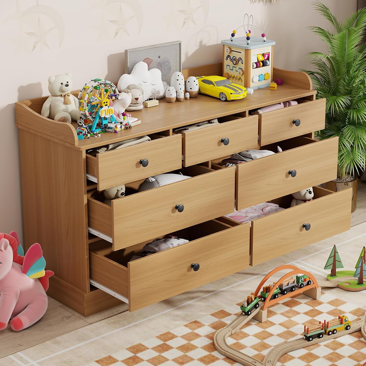 خزانة ملابس للأطفال بـ 7 أدراج - مراجعة Baby Nursery Chest Of Drawers وسعره