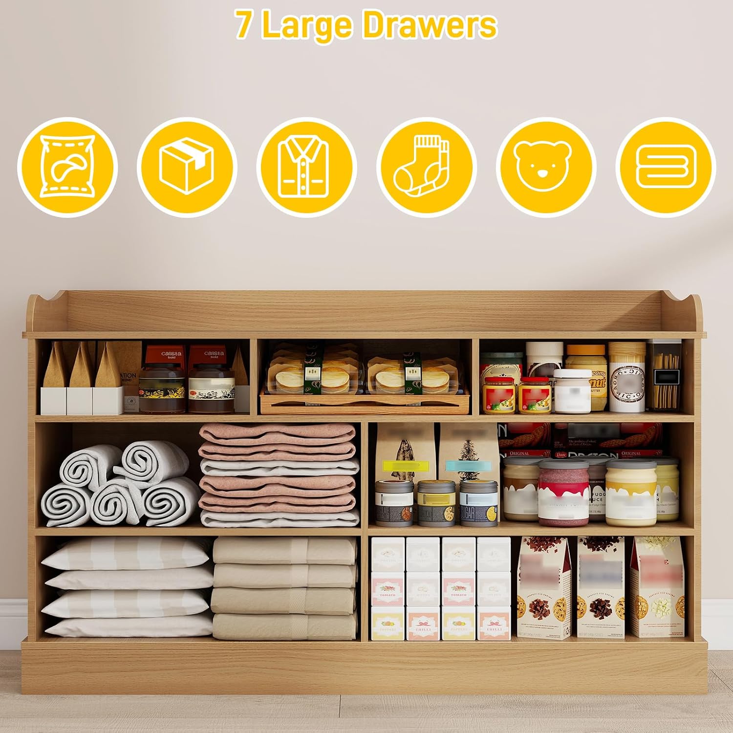 خزانة ملابس للأطفال بـ 7 أدراج - مراجعة Baby Nursery Chest Of Drawers وسعره
