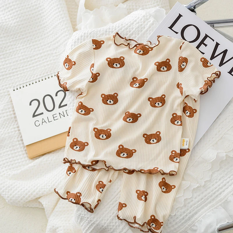 طقم بيجامة صيفي قطني كاجوال بت - مراجعة Baby Nursery Ideas Boy وسعره