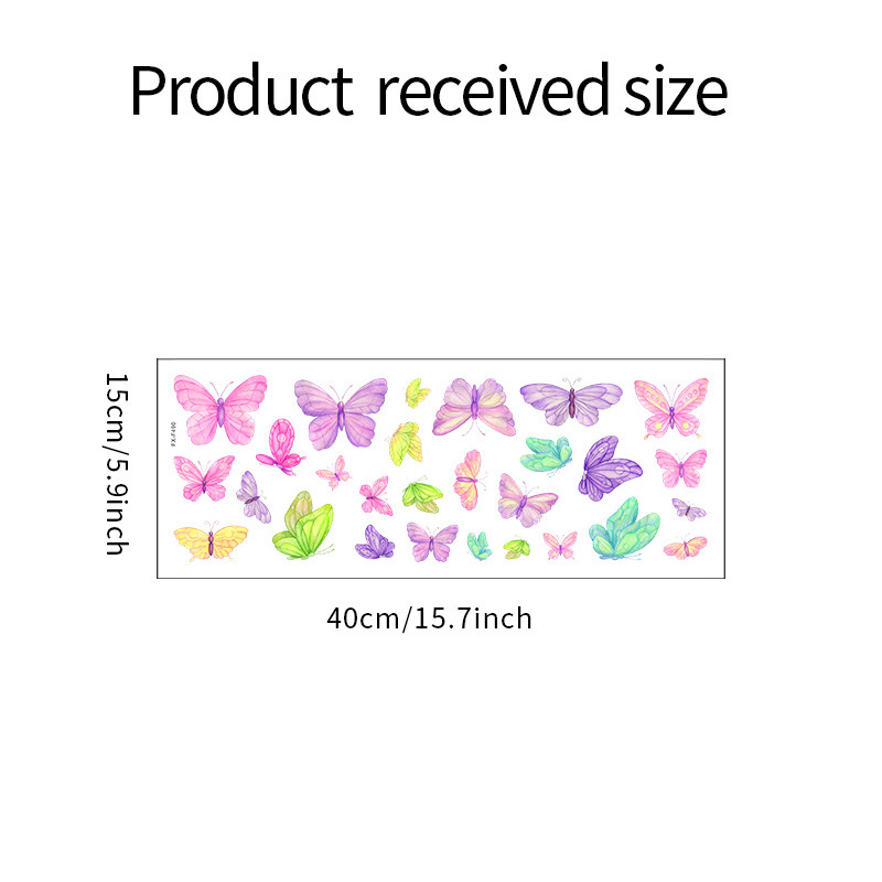 ملصقات حائط على شكل فراشة روما - مراجعة Baby Nursery Wall Mural وسعره