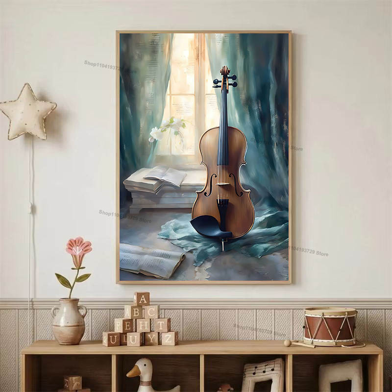 لوحة فنية جدارية على القماش لف - مراجعة Baby Nursery Posters وسعره