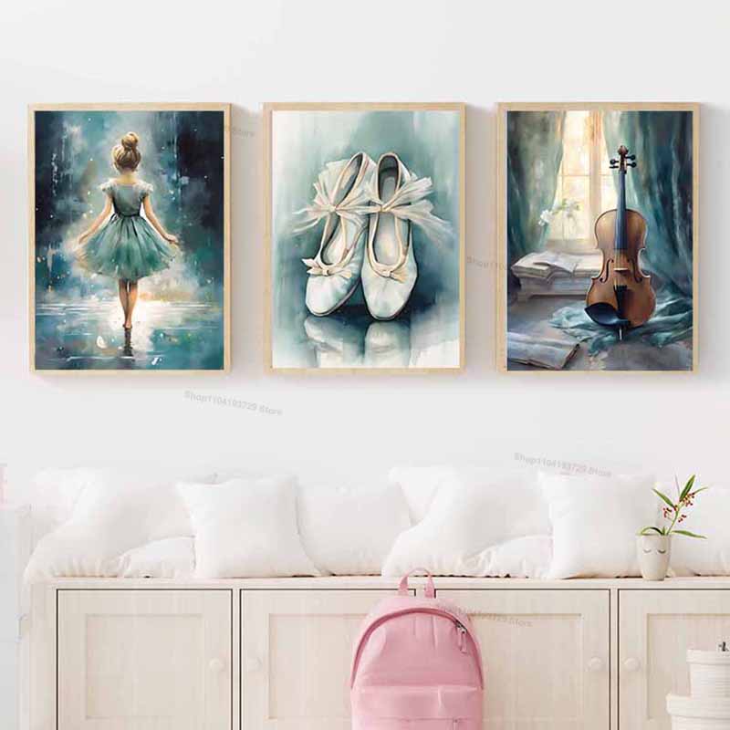 لوحة فنية جدارية على القماش لف - مراجعة Baby Nursery Posters وسعره