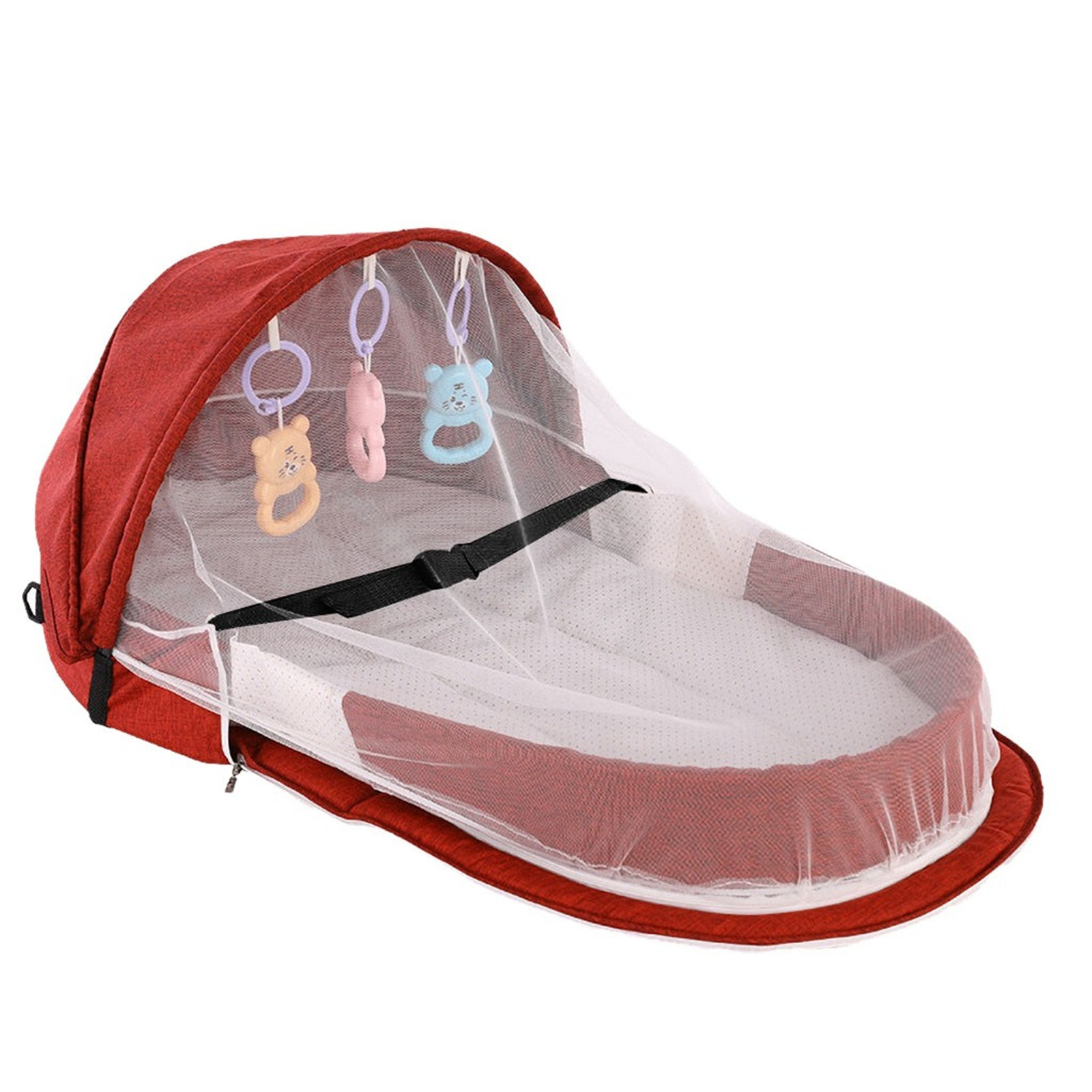 سرير أطفال محمول قابل للطي مع  - مراجعة Baby Nursery Hamper وسعره