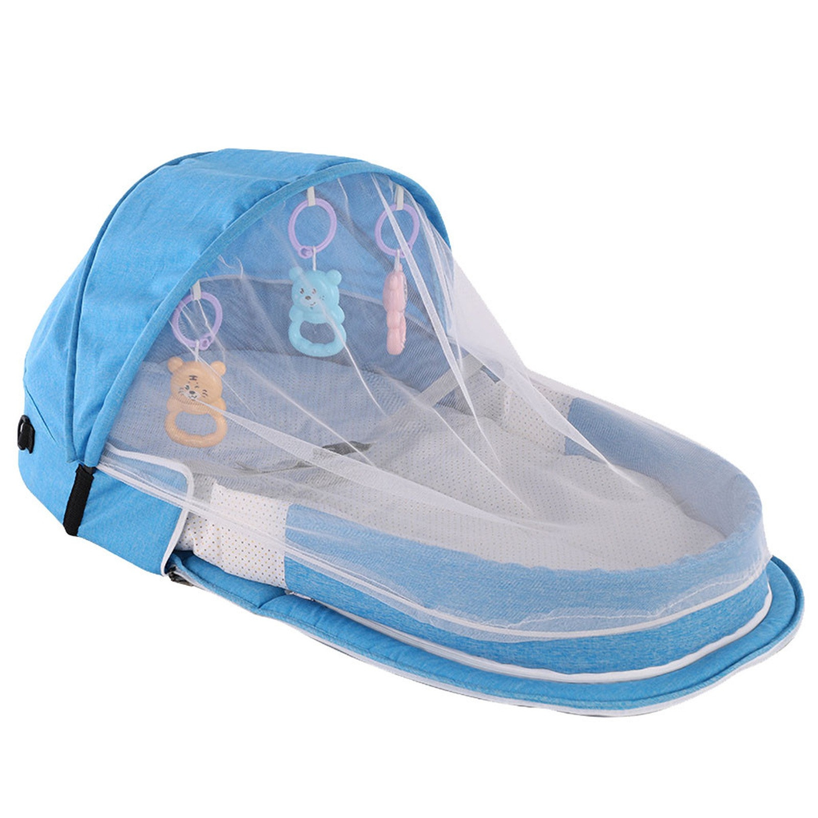 سرير أطفال محمول قابل للطي مع  - مراجعة Baby Nursery Hamper وسعره