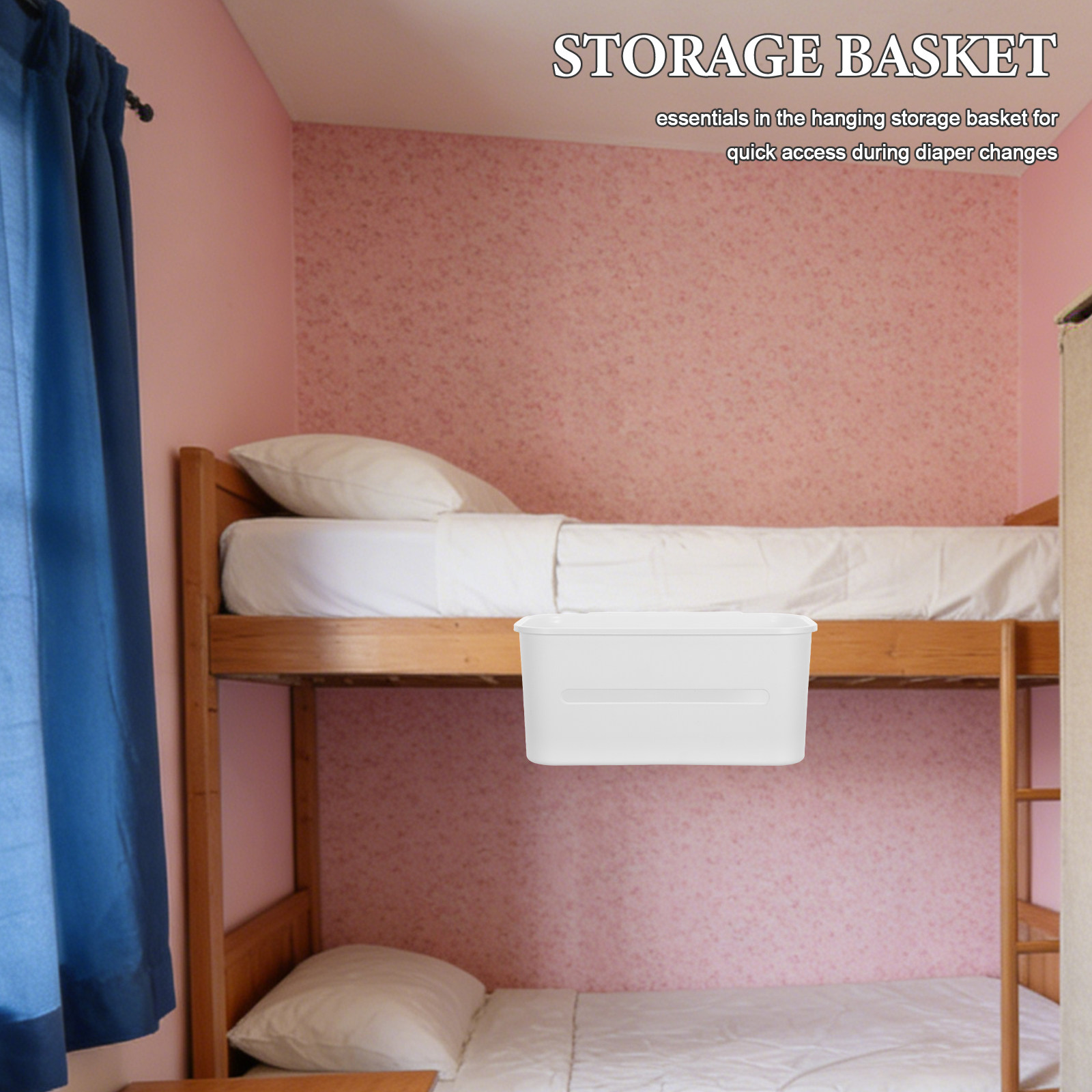 سلة تخزين معلقة للسرير، منظم ل - مراجعة Baby Nursery Storage وسعره