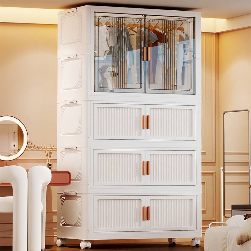 خزانة تخزين قابلة للطي لملابس  - مراجعة Closet Organizer Baby وسعره