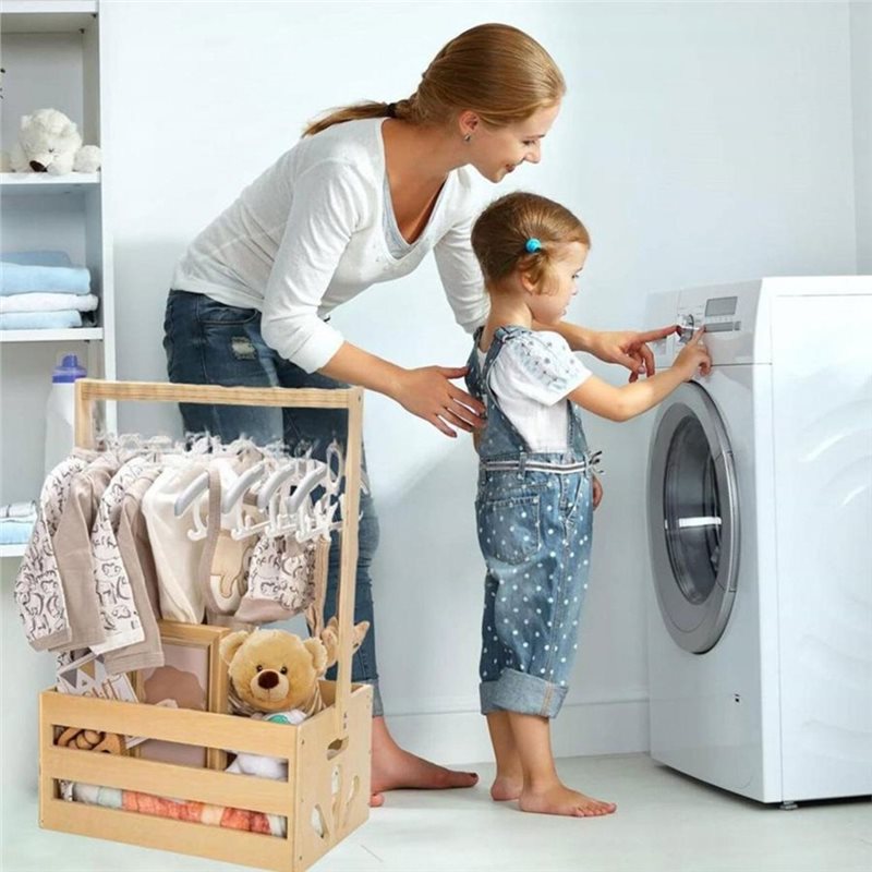 سلة هدايا خشبية لحفلات استقبال - مراجعة Baby Nursery Hamper وسعره