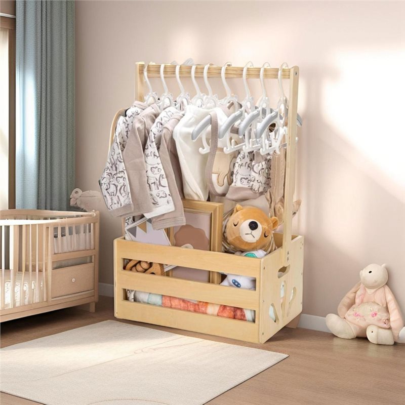 سلة هدايا خشبية لحفلات استقبال - مراجعة Baby Nursery Hamper وسعره