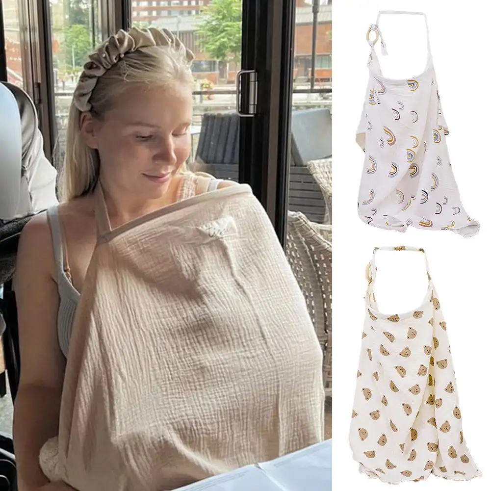 غطاء رضاعة للأطفال من القطن، غ - مراجعة Nursing Cover Breastfeeding وسعره