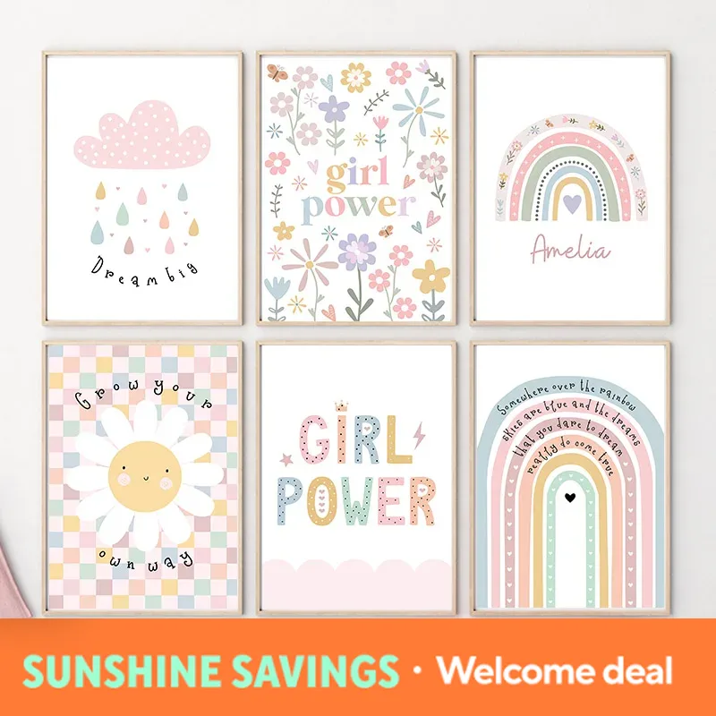 لوحة فنية جدارية لغرفة الأطفال - مراجعة Baby Nursery Posters وسعره