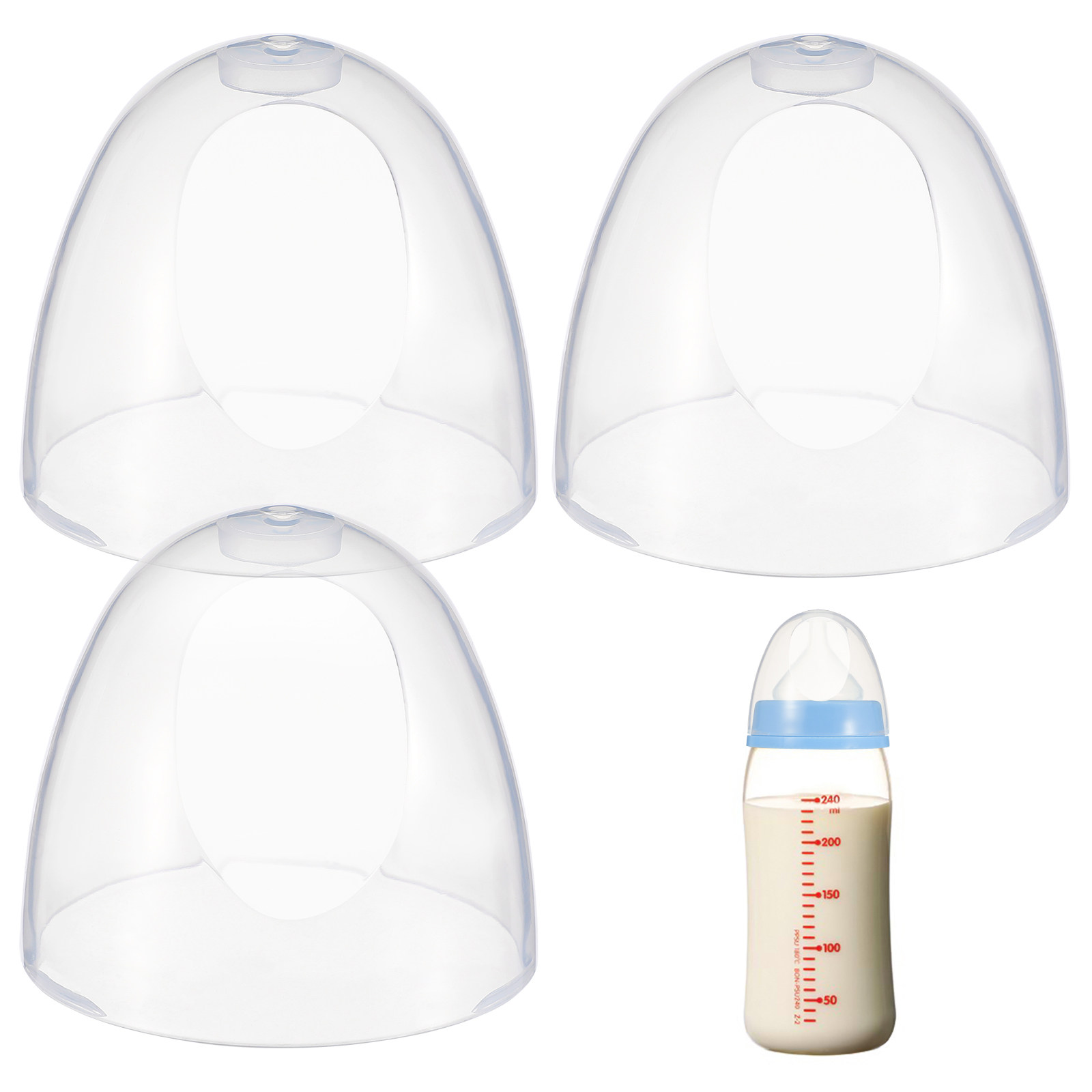 أغطية بلاستيكية بديلة لزجاجات  - مراجعة Nursing Cover Breastfeeding وسعره