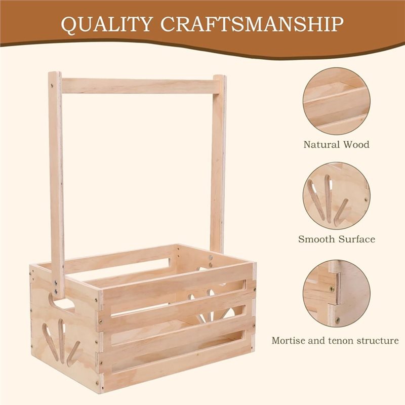 سلة هدايا خشبية لحفلات استقبال - مراجعة Baby Nursery Storage وسعره