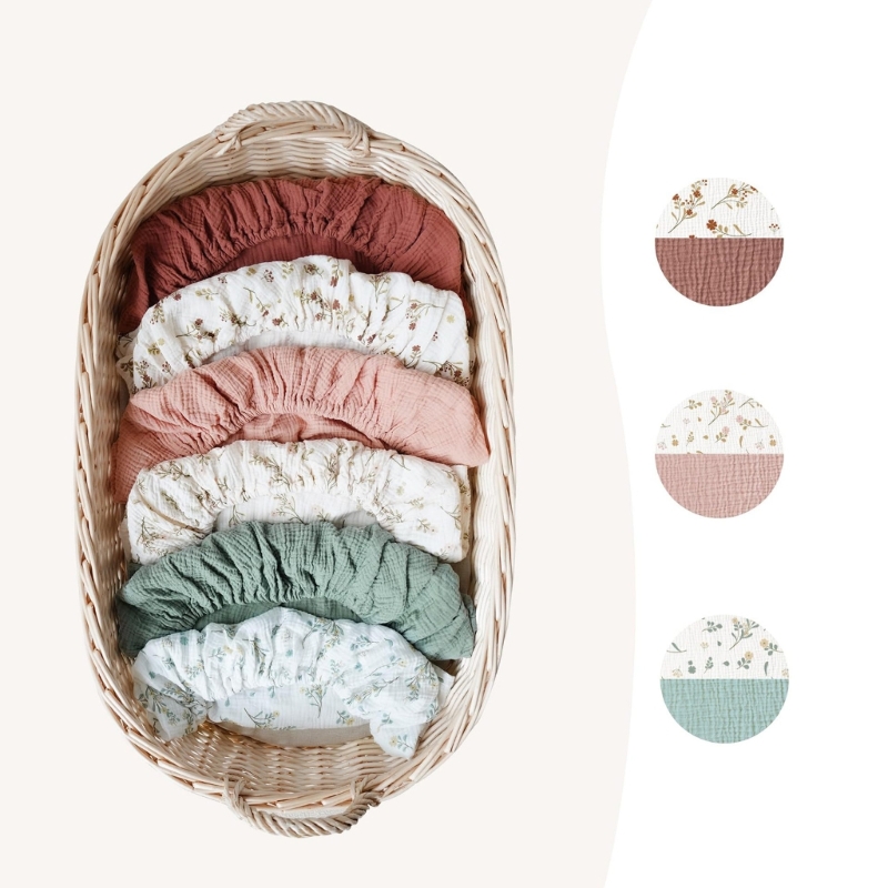 ملاءات الأطفال المجهزة لسرير ا - مراجعة Baby Nursery Hamper وسعره