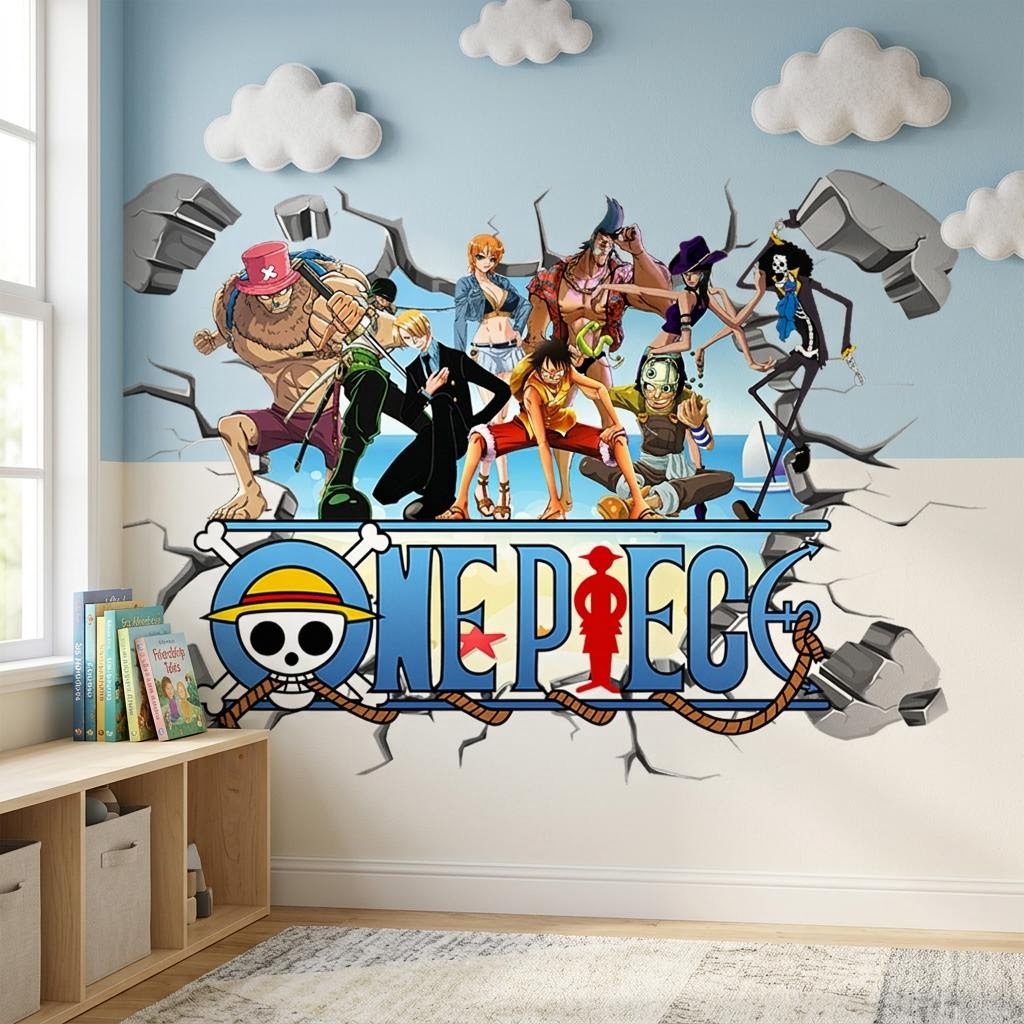 ملصقات حائط ثلاثية الأبعاد بتص - مراجعة Baby Nursery Wall Mural وسعره