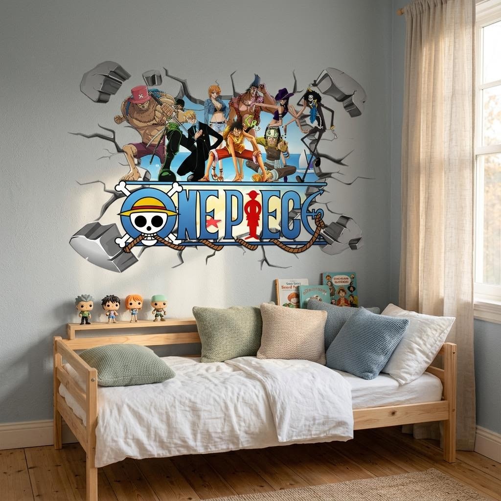 ملصقات حائط ثلاثية الأبعاد بتص - مراجعة Baby Nursery Wall Mural وسعره