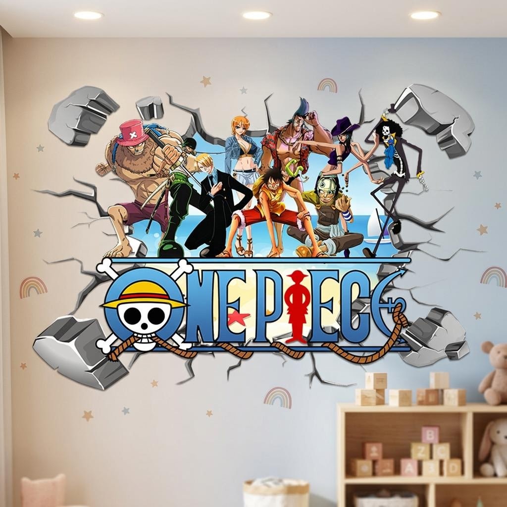 ملصقات حائط ثلاثية الأبعاد بتص - مراجعة Baby Nursery Wall Mural وسعره