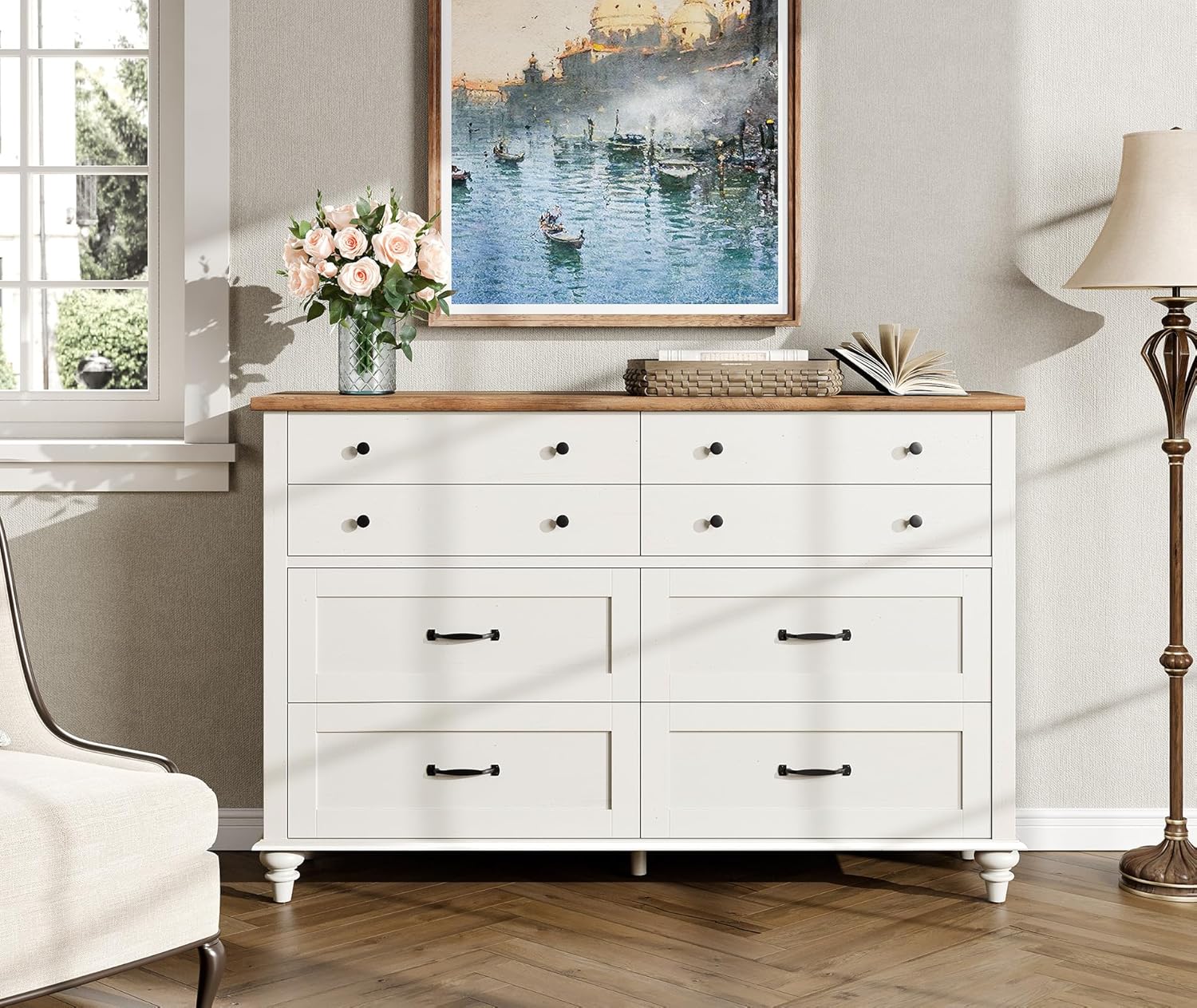 خزانة أدراج عصرية للأطفال بـ 7 - مراجعة Baby Nursery Chest Of Drawers وسعره
