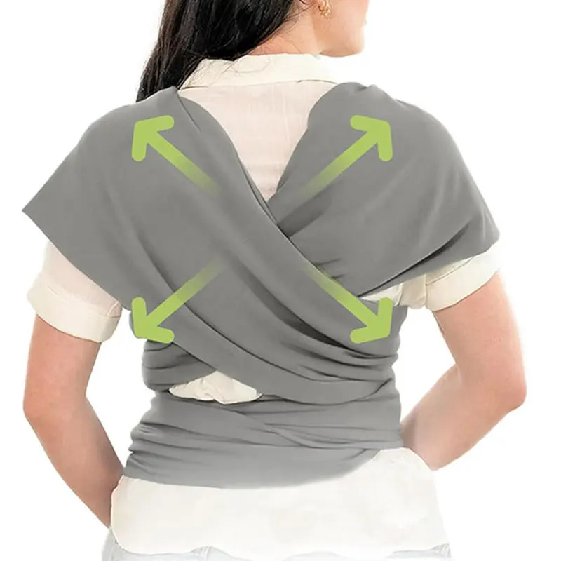 طفل الرافعة 0-36 شهرا بلون بسط - مراجعة Baby Wrap Stretchy وسعره