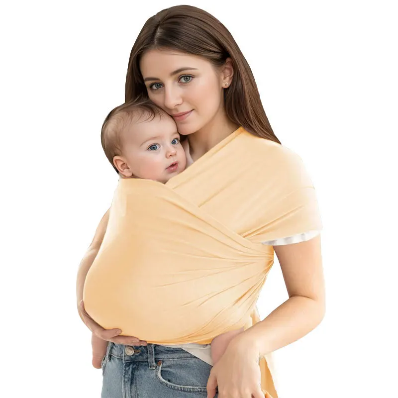 طفل الرافعة 0-36 شهرا بلون بسط - مراجعة Baby Wrap Stretchy وسعره