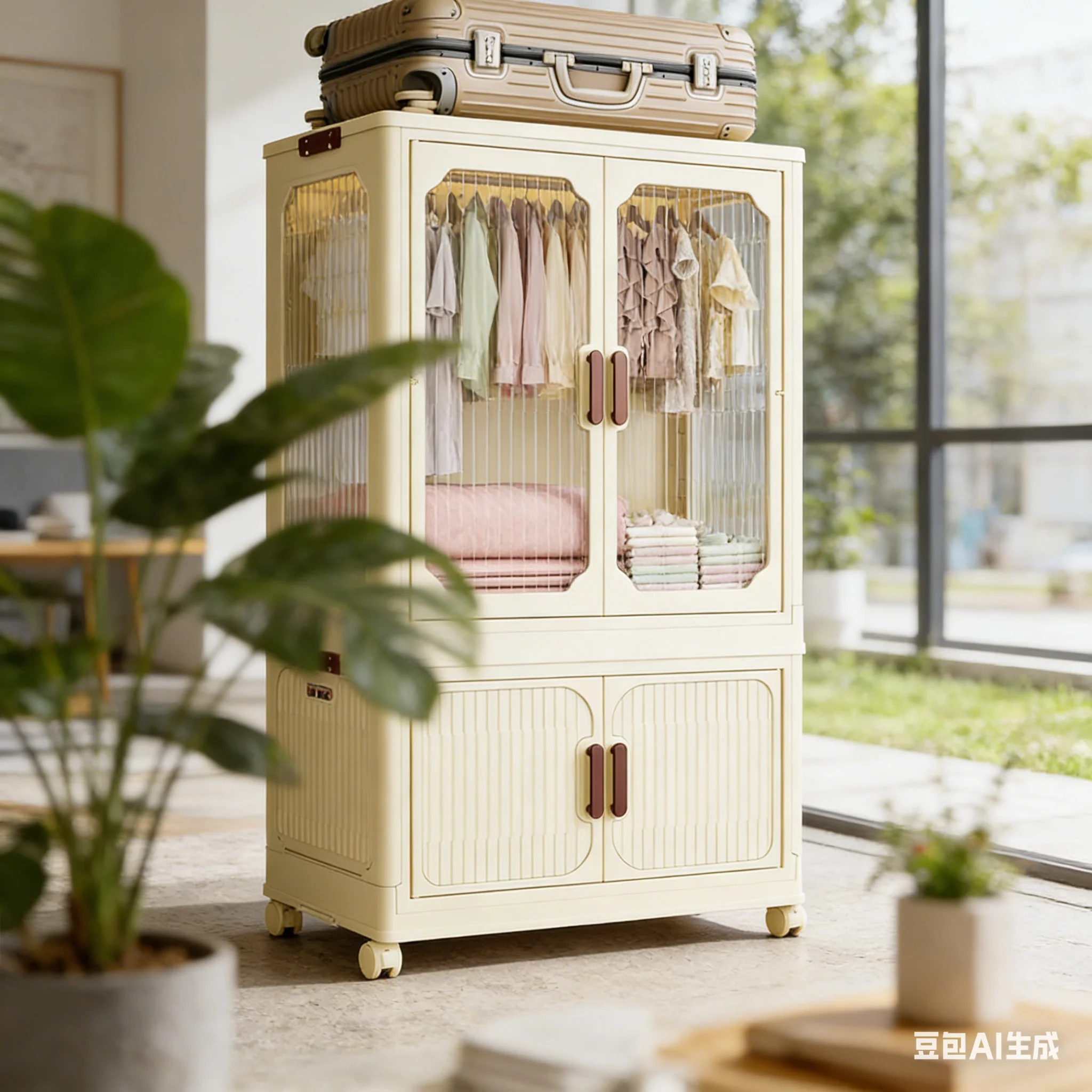 خزانة ملابس بلاستيكية للأطفال  - مراجعة Closet Organizer Baby وسعره