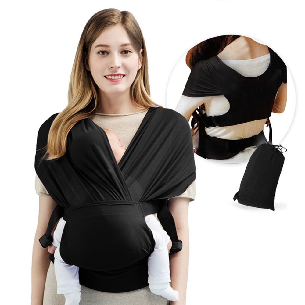 حمالة أطفال مريحة محمولة لحديث - مراجعة Baby Wrap Stretchy وسعره